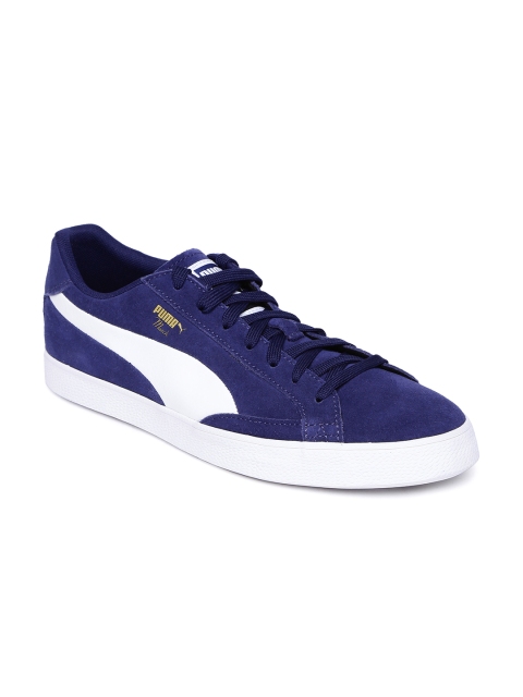 

Puma Unisex Blue Match Vulc 2 Sneakers