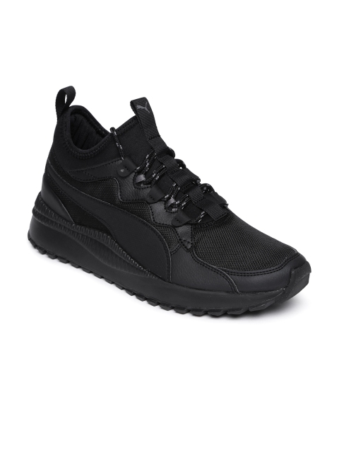 

Puma Unisex Black Pacer Next Mid SB Sneakers