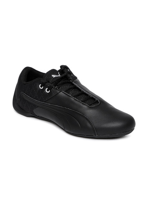 

Puma Unisex Black Future Cat ReEng Quilted Leather Sneakers