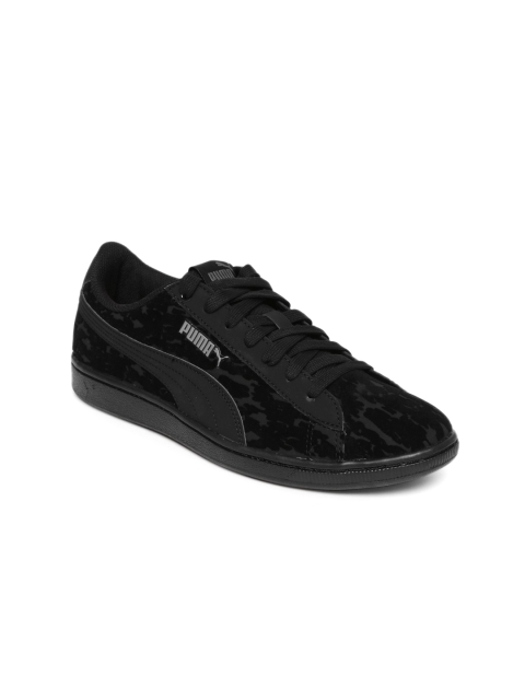 

Puma Women Black Vikky Sneakers