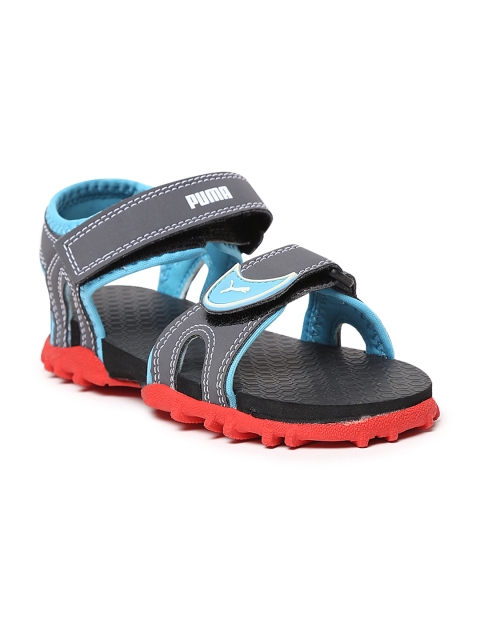 Puma Men Grey Track PS Sports Sandals available at myntra for Rs.779