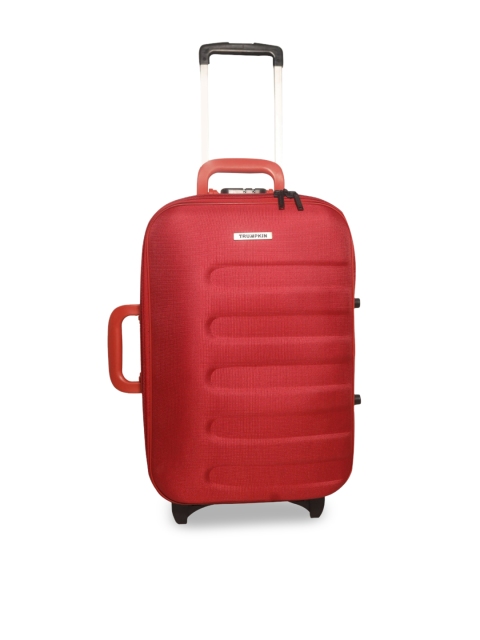 

Trumpkin Red Solid Soft-Case Cabin Trolley Bag