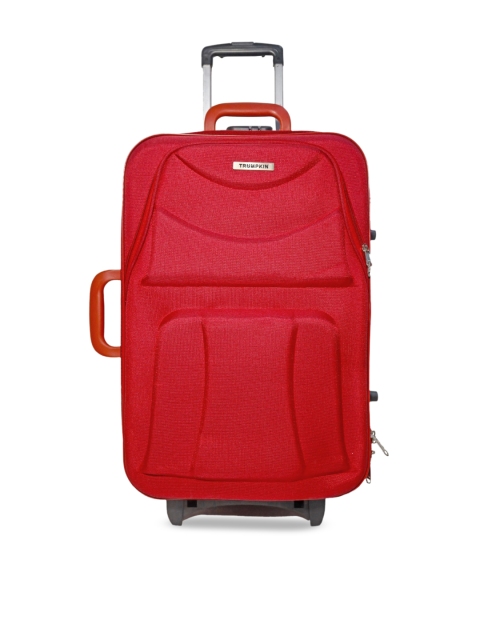 

Trumpkin Red Solid Soft-Case Cabin Trolley Bag