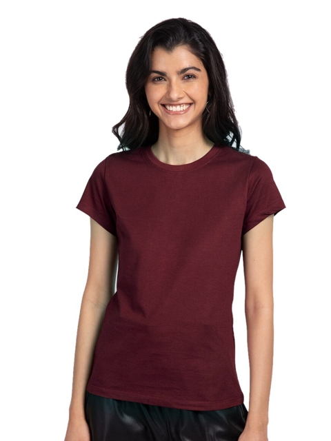 

Trends Tower Women Maroon T-shirt