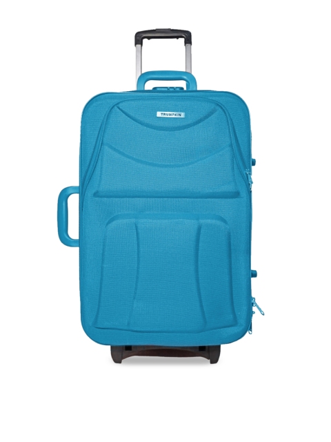 

Trumpkin Green Solid Soft-Sided Medium Suitcase