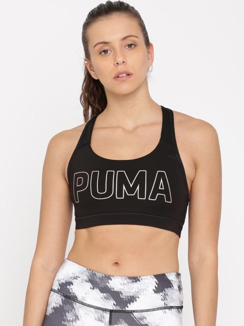 

Puma Black Printed Non-Wired Non-Padded PWRSHAPE Forever Sports Bra 51599102