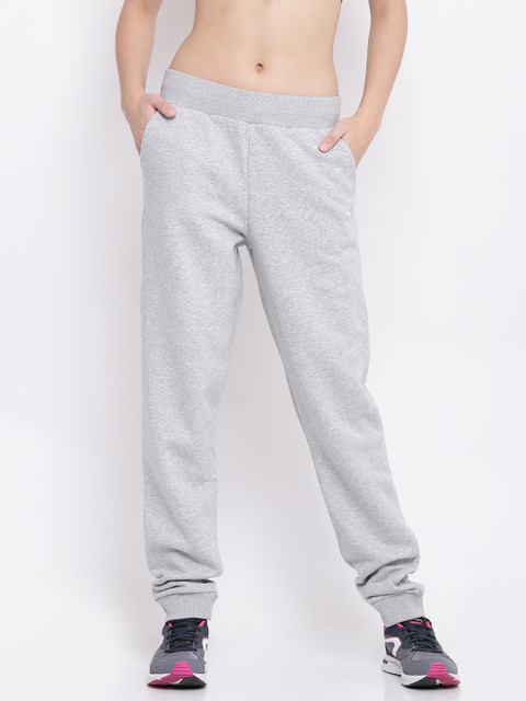 

Puma Grey Melange ESS FL Joggers