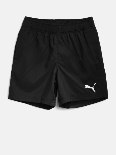 

Puma Boys Black ESS Solid Sports Shorts
