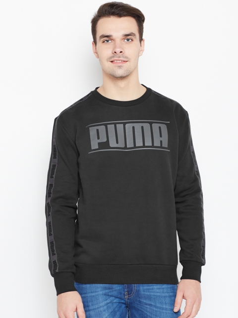 

Puma Men Black Rebel Tape FI Printed Sweatshirt