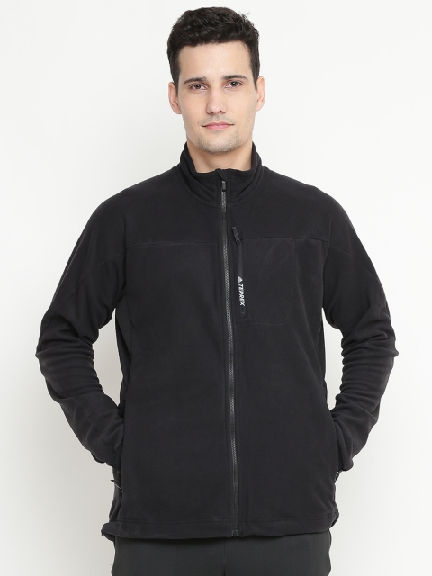 

ADIDAS Men Charcoal Grey Tivid FL Solid Sweatshirt