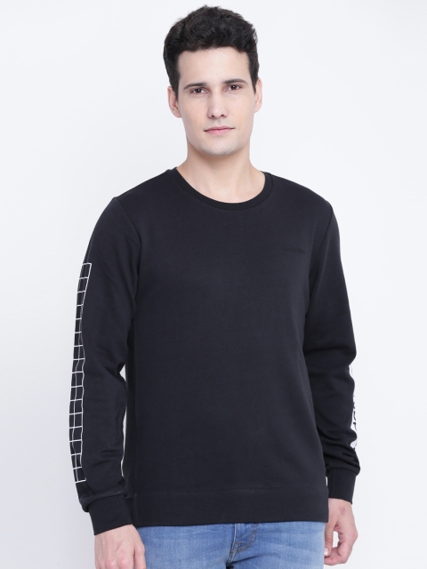

ADIDAS NEO Men Black CS WC Printed Detail Sweatshirt