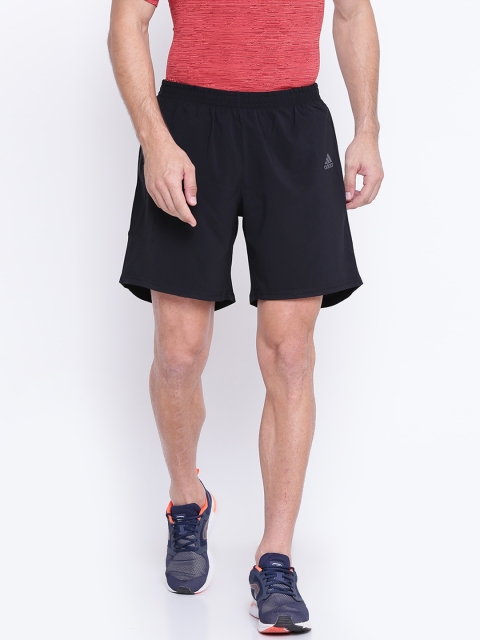 

ADIDAS Men Black Response Solid Sports Shorts