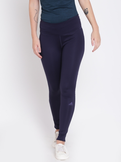 

ADIDAS Women Navy Super Nova Long Tights, Navy blue