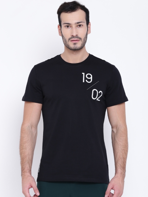 

ADIDAS Men Black Real SGR 2 Printed Round Neck T-shirt