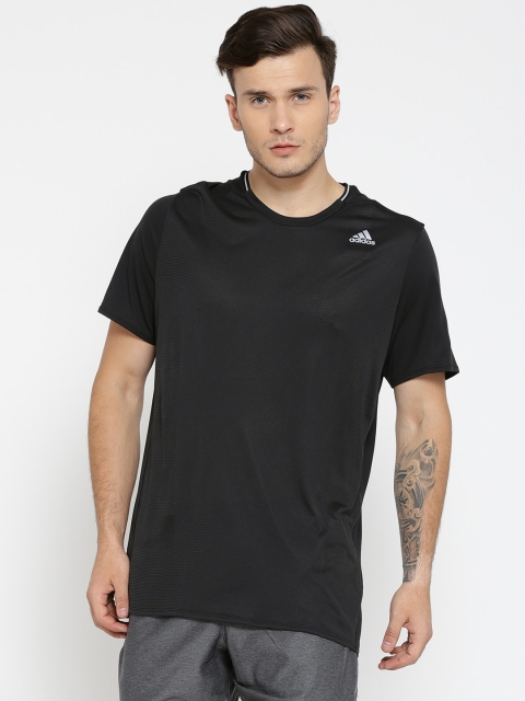 

ADIDAS Men Black SN SS Running T-shirt