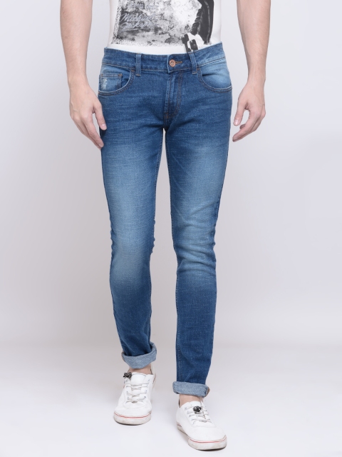 

SF JEANS by Pantaloons Men Blue Adler Super-Skinny Fit Clean Look Stretchable Jeans