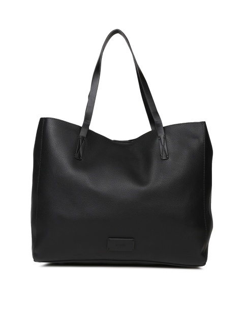 

MANGO Black Solid Shoulder Bag