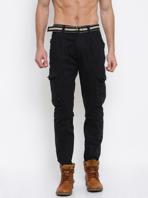 

Sports52 wear Men Black Detachable Cargos