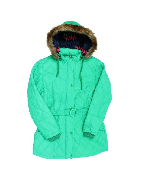 

Fort Collins Women Green Hooded Parka