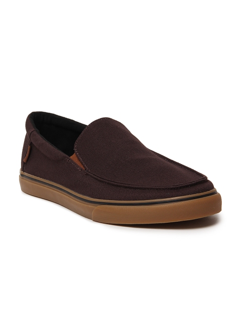 

Vans Men Coffee Brown Bali SF Slip-On Sneakers