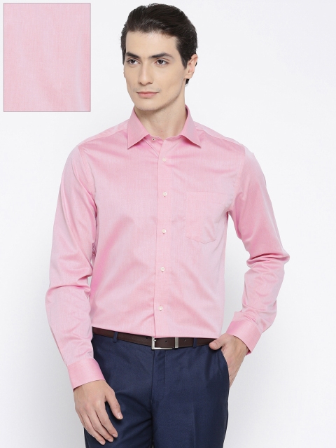 

Blackberrys Men Pink Slim Fit Solid Formal Shirt