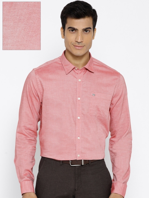 

Blackberrys Men Red solid Smart Fit Casual Shirt