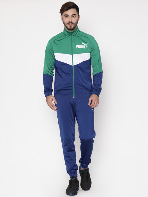 

Puma Blue Iconic Tricot Tracksuit