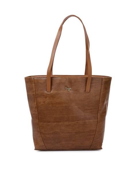 

Baggit Brown Textured Shoulder Bag