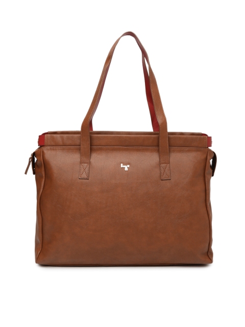 

Baggit Tan Brown Solid Shoulder Bag