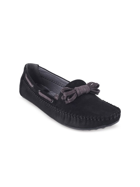 

Metro Women Black Boat Shoes