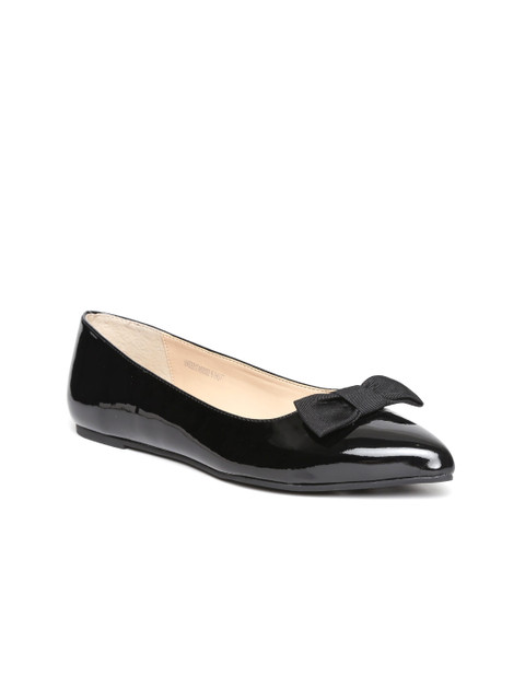 

Van Heusen Women Black Solid Ballerinas