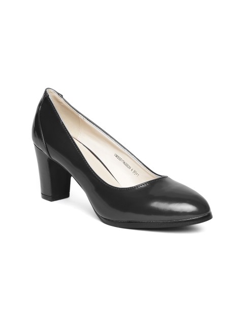 

Van Heusen Women Black Solid Pumps, Navy blue