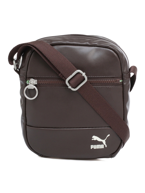 

Puma Unisex Brown Solid Originals Portable Messenger Bag