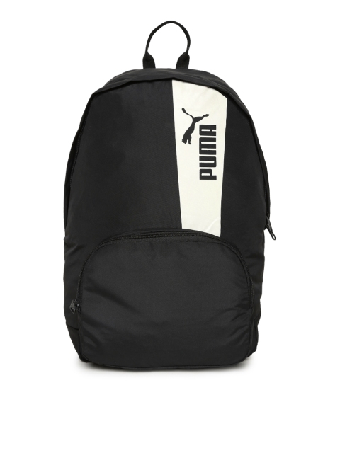 

Puma Unisex Black Brand Logo Backpack