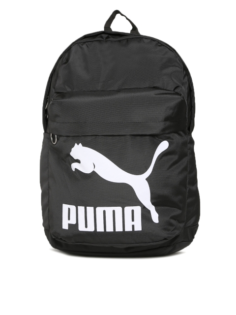 

Puma Unisex Black Brand Logo Originals Backpack