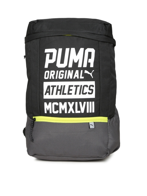 

Puma Unisex Black Printed Sole Backpack
