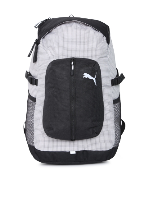 

Puma Unisex Black & Grey Apex Special Colourblocked Backpack