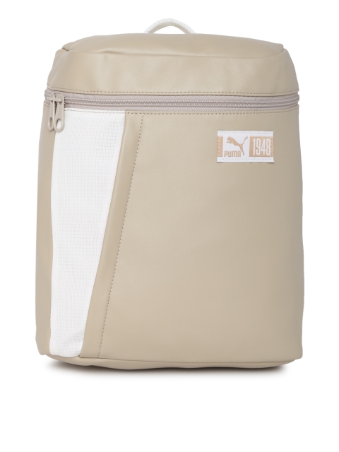 

Puma Women Beige Colourblocked Backpack