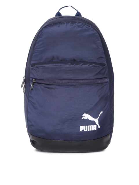 

Puma Unisex Navy Blue Originals Daypack Solid Backpack