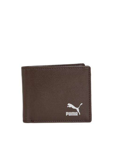 

Puma Unisex Brown Originals Bill Two Fold Wallet