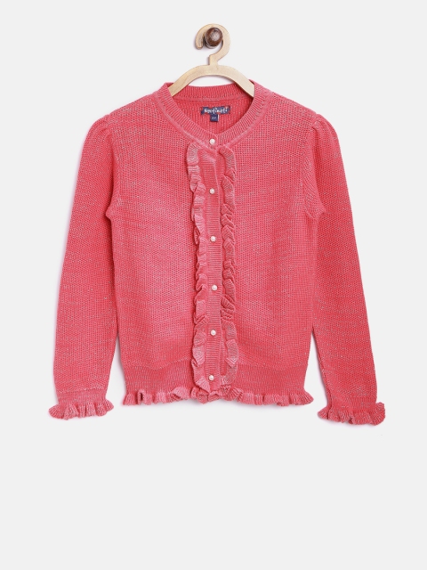 

Nauti Nati Girls Pink Shimmer Cardigan