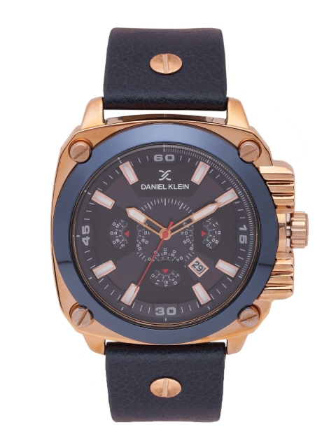 

Daniel Klein Men Navy Blue Analogue Watch DK11040-1