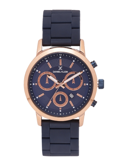 

Daniel Klein Premium Men Navy Analogue Watch DK11093-4, Navy blue