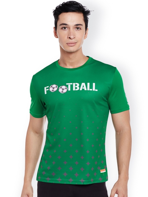

FIFA U-17 WC Men Green Printed Slim Fit T-shirt