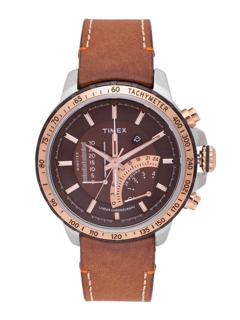 

Timex Men Brown Analogue Watch TWEG16204