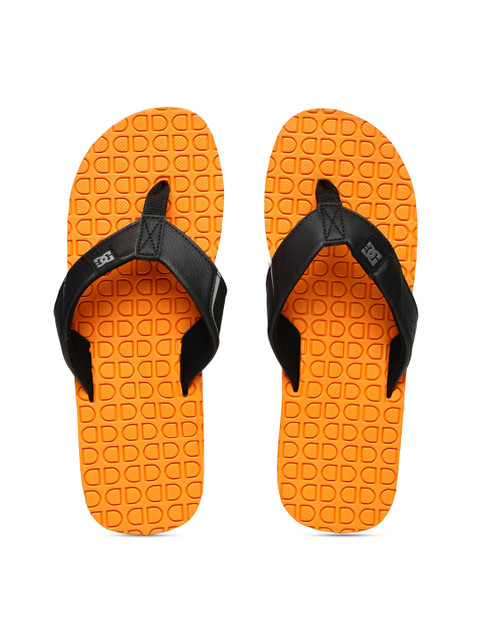 

DC Men Black & Orange Kush M Flip-Flops