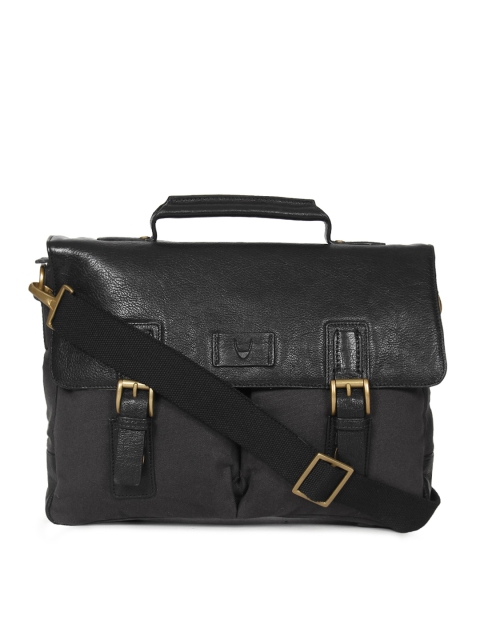 

Hidesign Tan Black BEDOUIN Messenger Bag