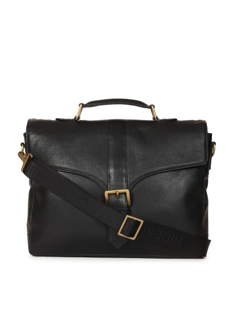 

Hidesign Black BLEAKLOW Messenger Bag