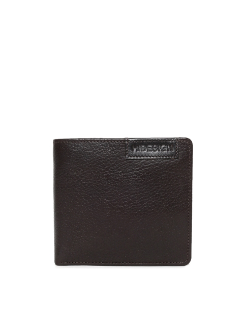 

Hidesign Men Brown Two Fold Leather Wallet