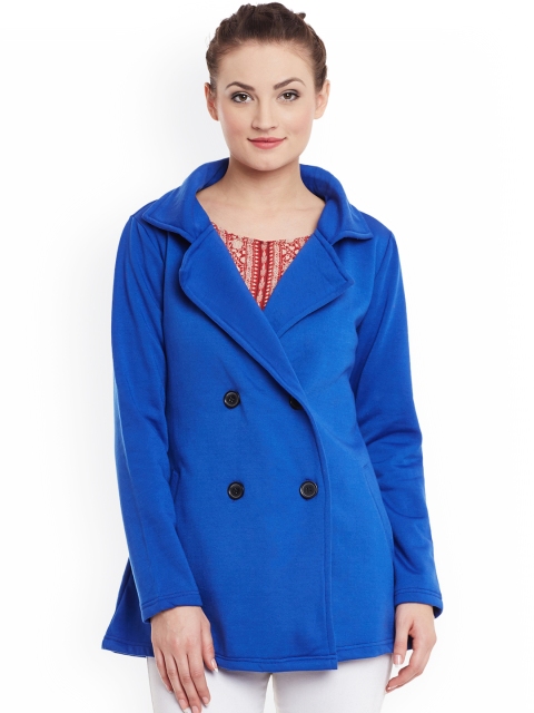 

Belle Fille Blue Overcoat